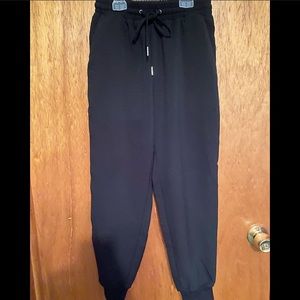 Shinestar Gold Junior’s Dressy Black Joggers/Trousers